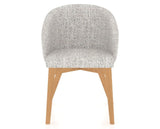 Canadel Downtown Point Dining Chair in Caramel Washed, FP Crypton®, front view