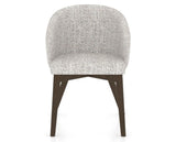Canadel Downtown Point Dining Chair in Hazelnut Washed, FP Crypton®, front view