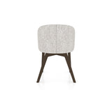 Canadel Downtown Point Dining Chair in Hazelnut Washed, FP Crypton®, back view