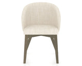 Canadel Downtown Point Dining Chair in Shadow, FT InsideOut®, front view