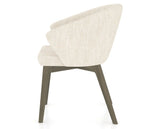 Canadel Downtown Point Dining Chair in Shadow, FT InsideOut®, side view