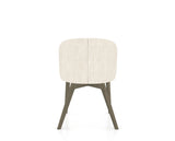 Canadel Downtown Point Dining Chair in Shadow, FT InsideOut®, back view