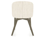 Canadel Downtown Point Dining Chair in Shadow, FT InsideOut®, back view