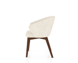 Canadel Downtown Point Dining Chair in Cognac Washed, FT InsideOut®, side view