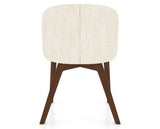Canadel Downtown Point Dining Chair in Cognac Washed, FT InsideOut®, back view