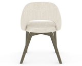Canadel Downtown Curv Dining Chair in Shadow, FT InsideOut®, back view