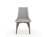 Canadel Downtown Trend Dining Chair in Shadow, 7C Fabric, front view