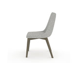 Canadel Downtown Trend Dining Chair in Shadow, 7C Fabric, side view