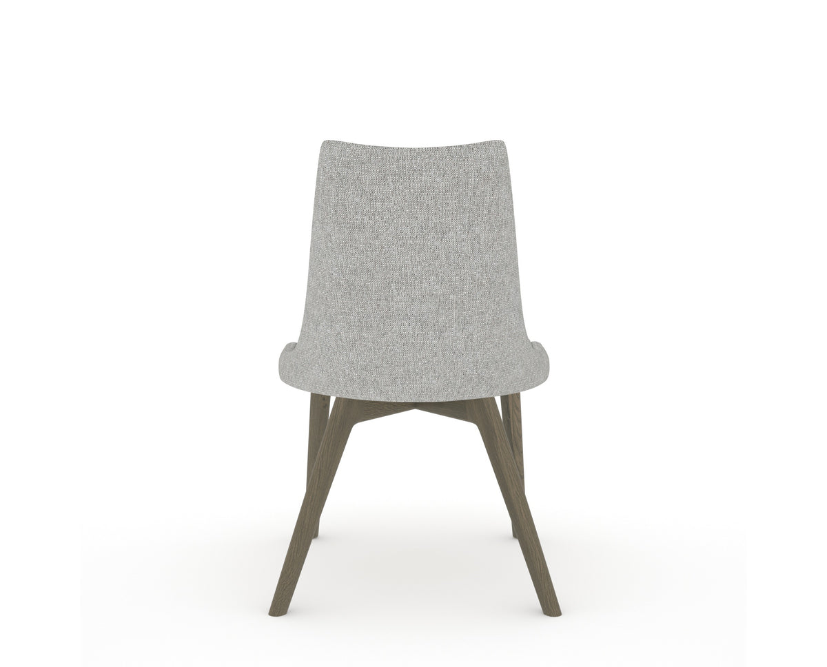 Canadel Downtown Trend Dining Chair in Shadow, 7C Fabric, back view