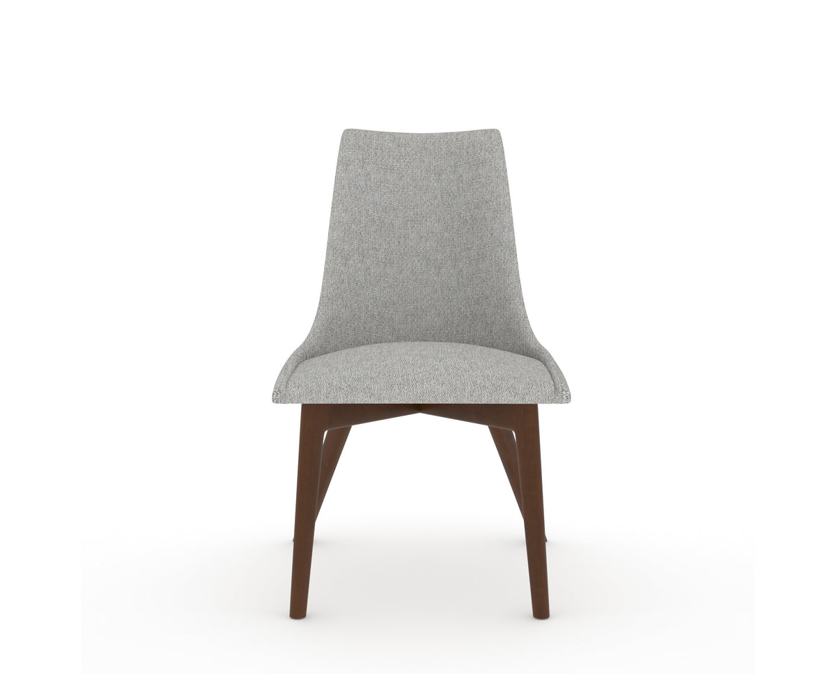Canadel Downtown Trend Dining Chair in Cognac Washed, 7C Fabric, front view
