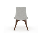 Canadel Downtown Trend Dining Chair in Cognac Washed, 7C Fabric, back view