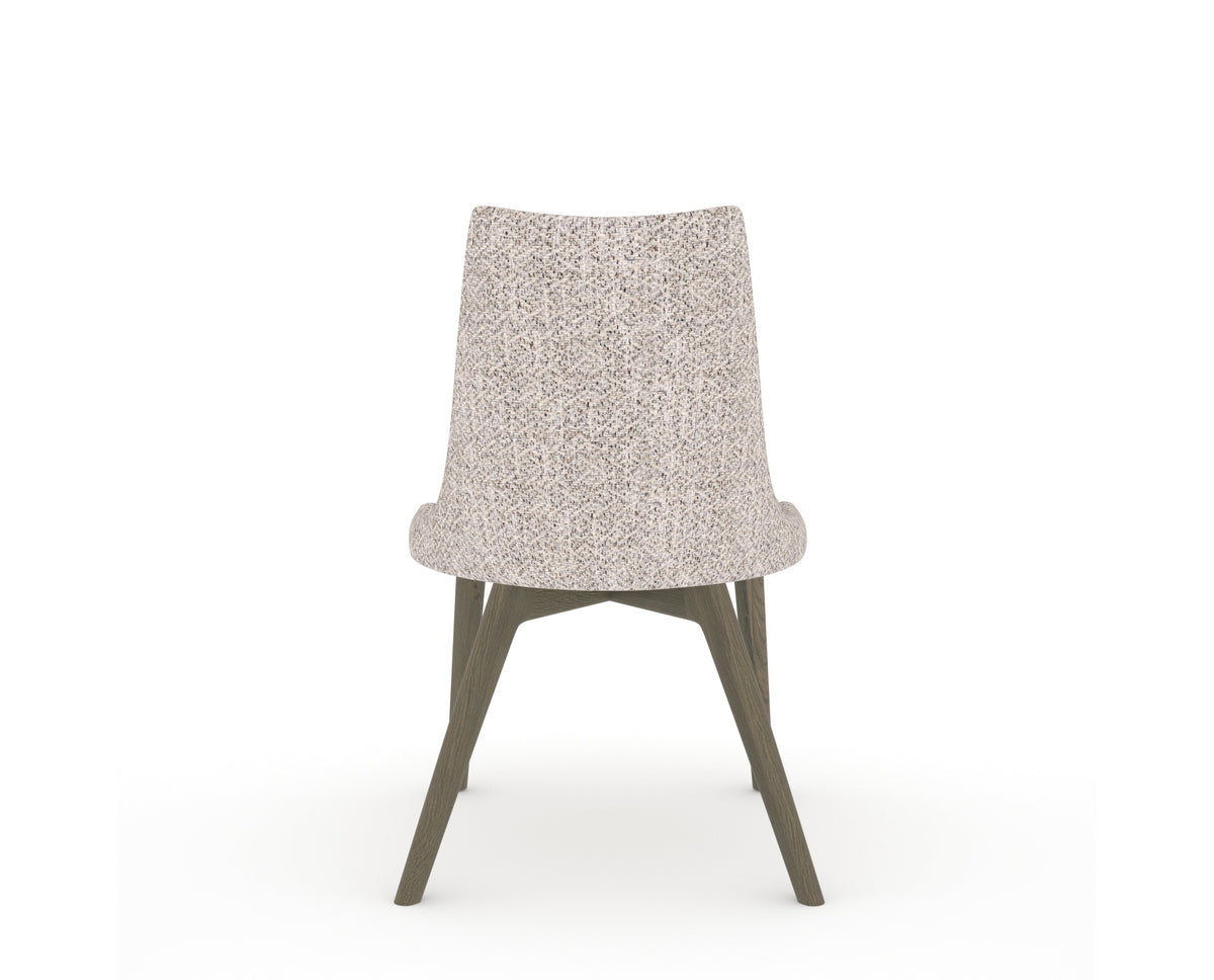 Canadel Downtown Trend Dining Chair in Shadow, FP Crypton®, back view