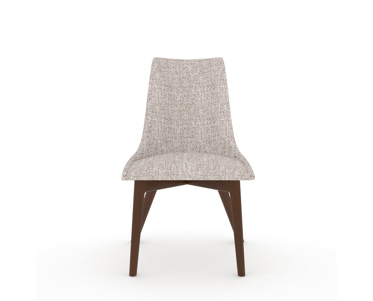 Canadel Downtown Trend Dining Chair in Cognac Washed, FP Crypton®, front view