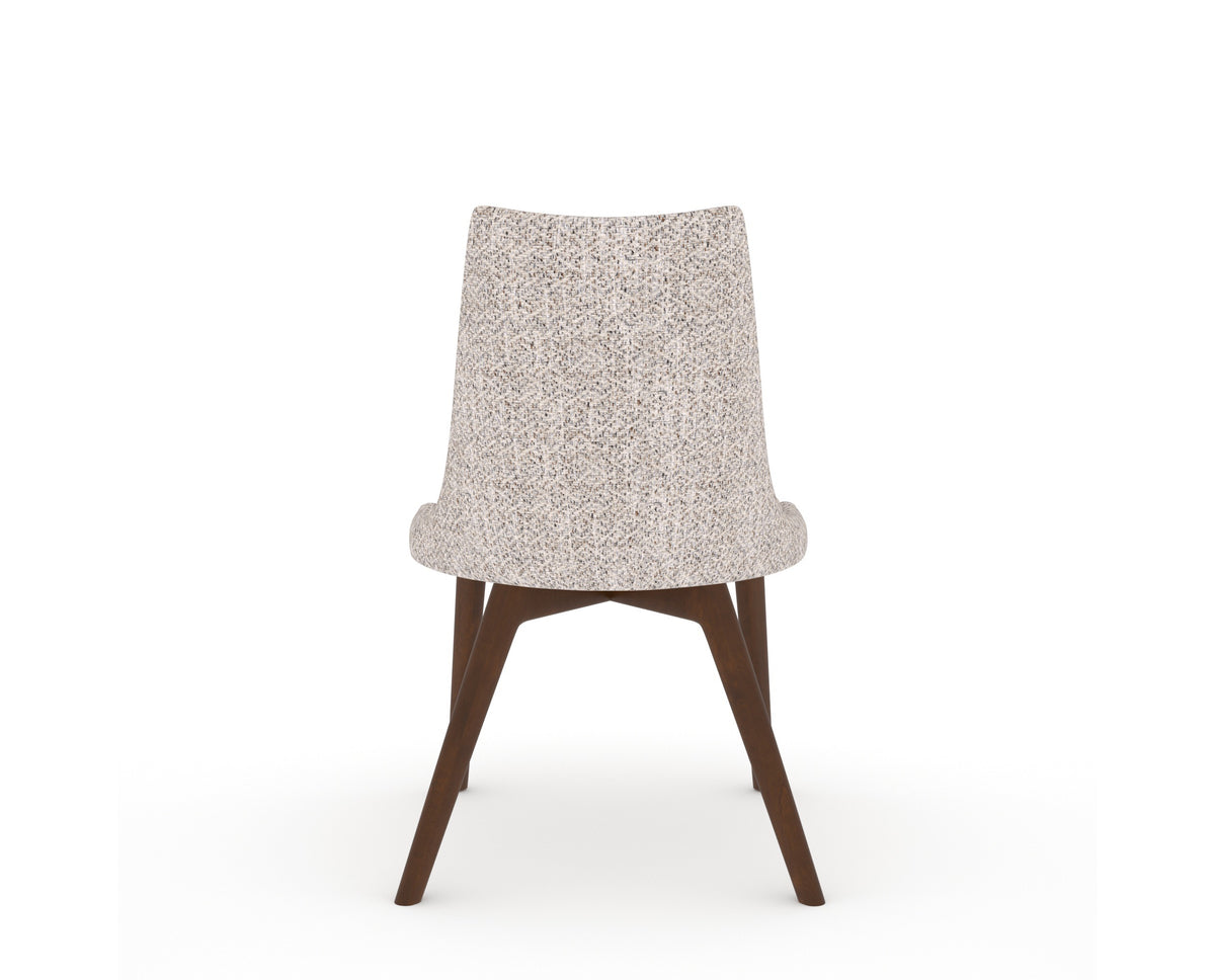Canadel Downtown Trend Dining Chair in Cognac Washed, FP Crypton®, back view