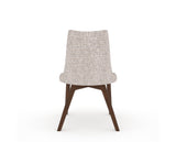 Canadel Downtown Trend Dining Chair in Cognac Washed, FP Crypton®, back view