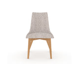 Canadel Downtown Trend Dining Chair in Caramel Washed, FP Crypton®, front view