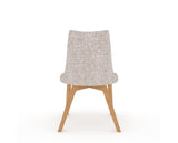 Canadel Downtown Trend Dining Chair in Caramel Washed, FP Crypton®, back view