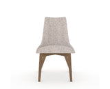 Canadel Downtown Trend Dining Chair in Pecan Washed, FP Crypton®, front view