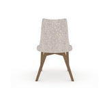 Canadel Downtown Trend Dining Chair in Pecan Washed, FP Crypton®, back view