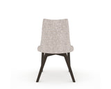 Canadel Downtown Trend Dining Chair in Davy's Grey, FP Crypton®, back view