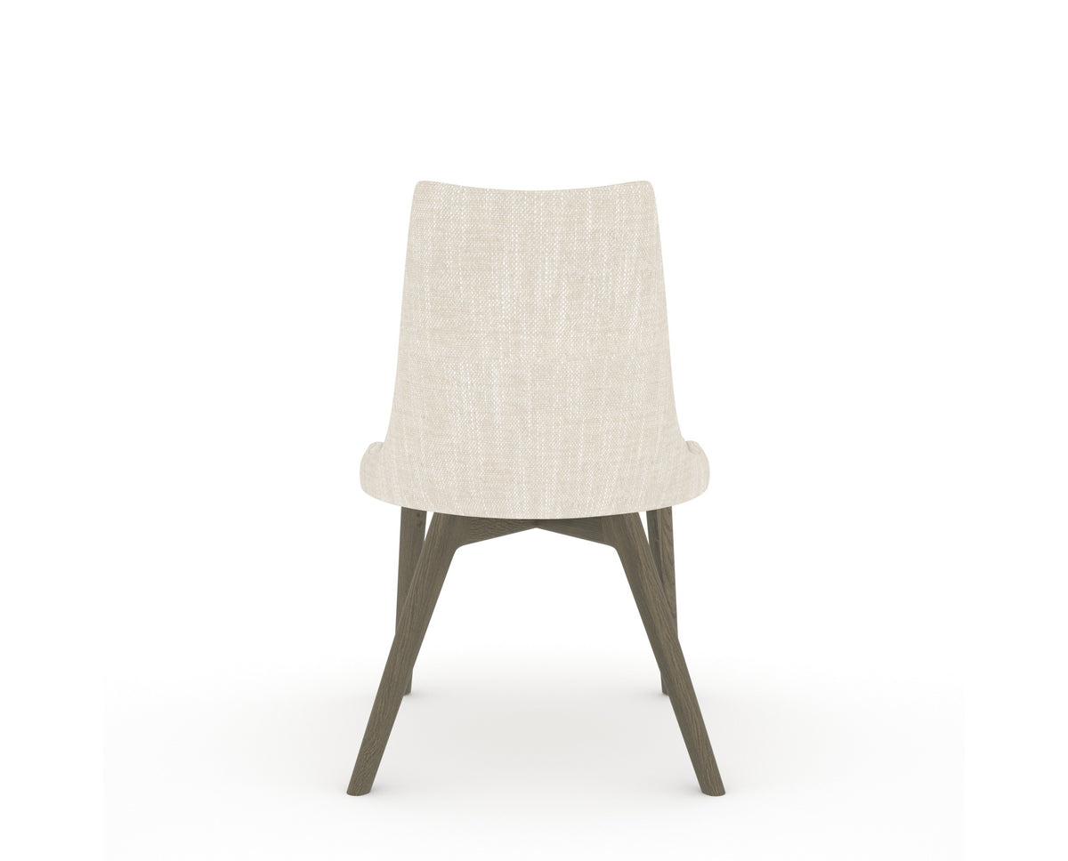 Canadel Downtown Trend Dining Chair in Shadow, FT InsideOut®, back view