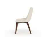 Canadel Downtown Trend Dining Chair in Cognac Washed, FT InsideOut®, side view