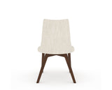 Canadel Downtown Trend Dining Chair in Cognac Washed, FT InsideOut®, back view