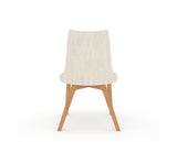 Canadel Downtown Trend Dining Chair in Caramel Washed, FT InsideOut®, back view