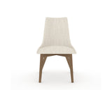 Canadel Downtown Trend Dining Chair in Pecan Washed, FT InsideOut®, front view
