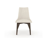 Canadel Downtown Trend Dining Chair in Hazelnut Washed, FT InsideOut®, front view