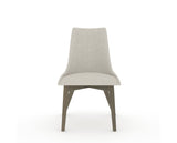 Canadel Downtown Trend Dining Chair in Shadow, TB Fabric, front view
