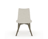 Canadel Downtown Trend Dining Chair in Shadow, TB Fabric, back view