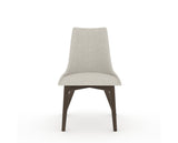 Canadel Downtown Trend Dining Chair in Hazelnut Washed, TB Fabric, front view