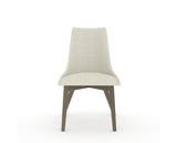 Canadel Downtown Trend Dining Chair in Shadow, TW Fabric, front view