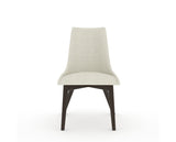 Canadel Downtown Trend Dining Chair in Davy's Grey, TW Fabric, front view
