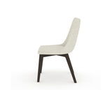 Canadel Downtown Trend Dining Chair in Davy's Grey, TW Fabric, side view