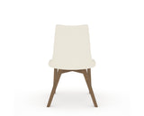 Canadel Downtown Trend Dining Chair in Pecan Washed, YJ Faux Leather, back view