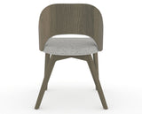 Canadel Downtown Ply Dining Chair in Shadow, 7C Fabric, back view