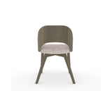 Canadel Downtown Ply Dining Chair in Shadow, FP Crypton®, back view