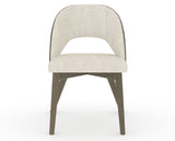 Canadel Downtown Ply Dining Chair in Shadow, FT InsideOut®, front view
