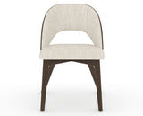 Canadel Downtown Ply Dining Chair in Hazelnut Washed, FT InsideOut®, front view