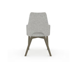 Canadel Downtown Norr Dining Chair in Shadow, 7C Fabric, back view