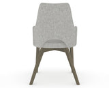 Canadel Downtown Norr Dining Chair in Shadow, 7C Fabric, back view