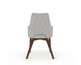 Canadel Downtown Norr Dining Chair in Cognac Washed, 7C Fabric, back view