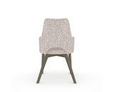 Canadel Downtown Norr Dining Chair in Shadow, FP Crypton®, back view