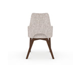 Canadel Downtown Norr Dining Chair in Cognac Washed, FP Crypton®, back view
