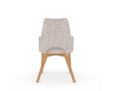 Canadel Downtown Norr Dining Chair in Caramel Washed, FP Crypton®, back view