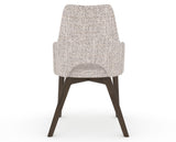 Canadel Downtown Norr Dining Chair in Hazelnut Washed, FP Crypton®, back view