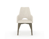 Canadel Downtown Norr Dining Chair in Shadow, FT InsideOut®, front view