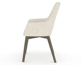 Canadel Downtown Norr Dining Chair in Shadow, FT InsideOut®, side view